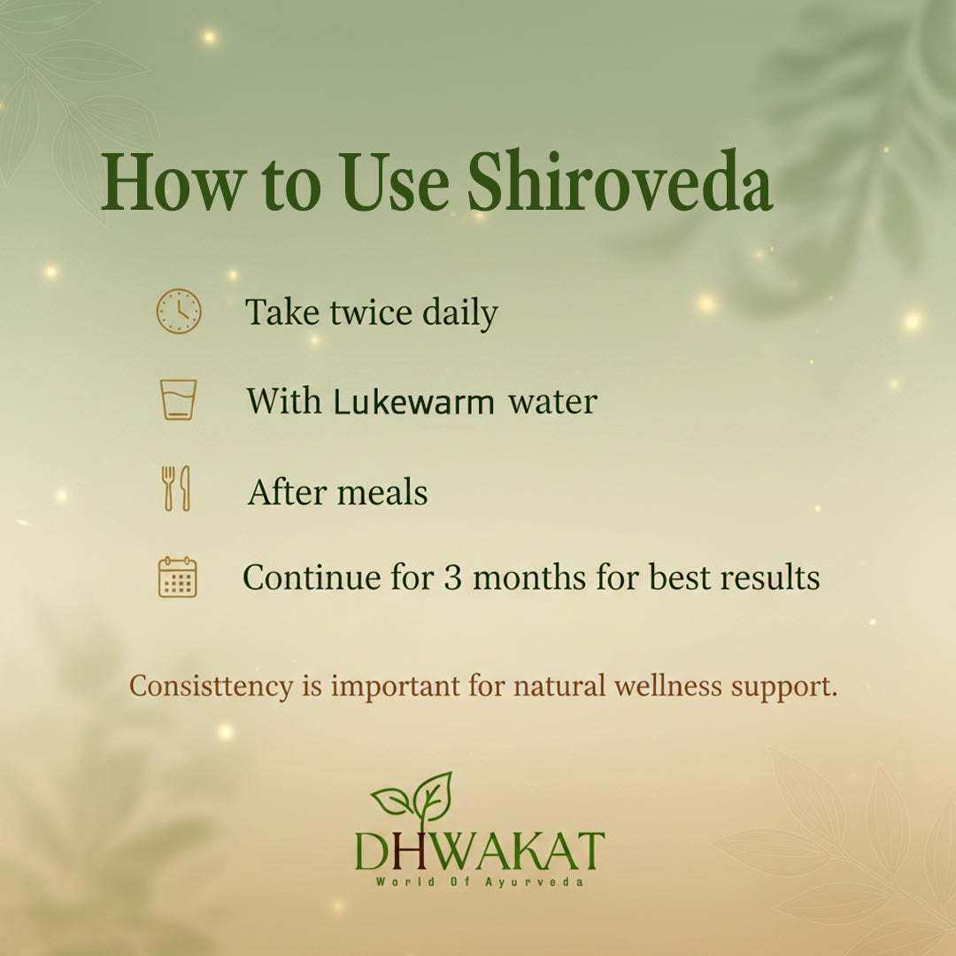 Shiroveda - Ayurvedic Migraine & Headache Support syrup