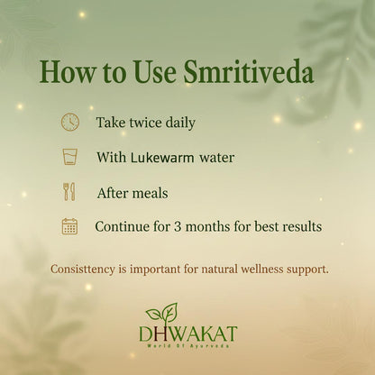 Smritiveda - Ayurvedic Brain & Memory Support Syrup