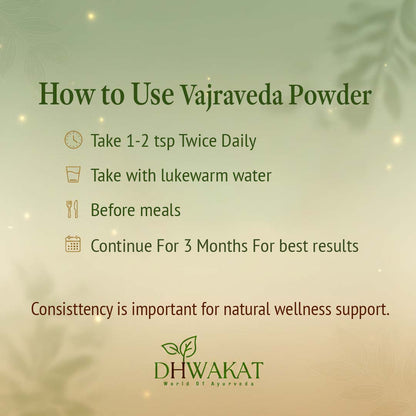 Vajraveda - Ayurvedic Sexual welllness Support Powder