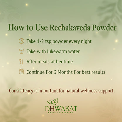 Rechaka Veda - Ayurvedic Constipation Support Powder