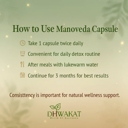 Manoveda - Ayurvedic Nervine Wellness Support capsule