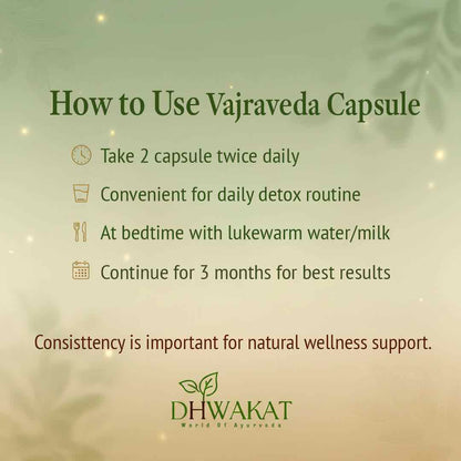 Vajraveda - Ayurvedic Sexual welllness Support Capsule